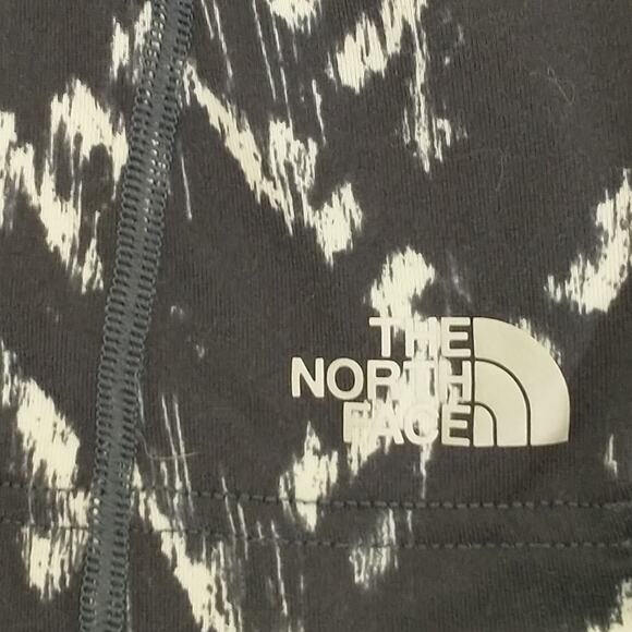 The North Face Tank Top Women's Sz L Black White Racer Back Flashdry Activewear - Picture 4 of 9